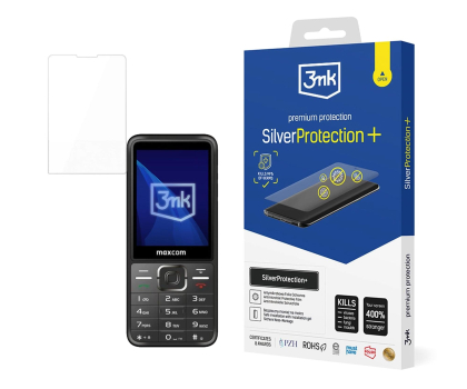Szkło i folia ochronna 3mk SilverProtection+ do MAXCOM Classic MM244